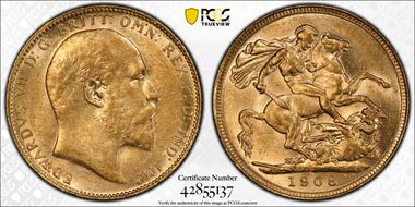 1908-S Sov S-3973 AU58