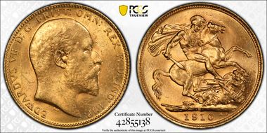 1910-S Sov S-3973 MS63