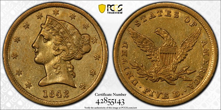 Cert 42855143 - Coin Image