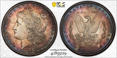 1886 $1 MS64