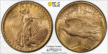1912 $20 MS63