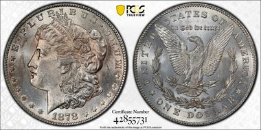 1878-S $1 MS63