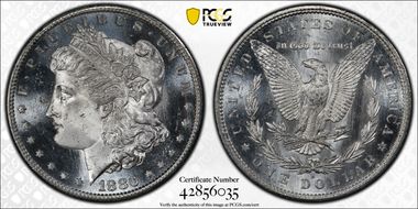 1880-S $1 MS65PL