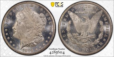 1879-CC $1 MS63PL
