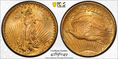 1924 $20 MS65+