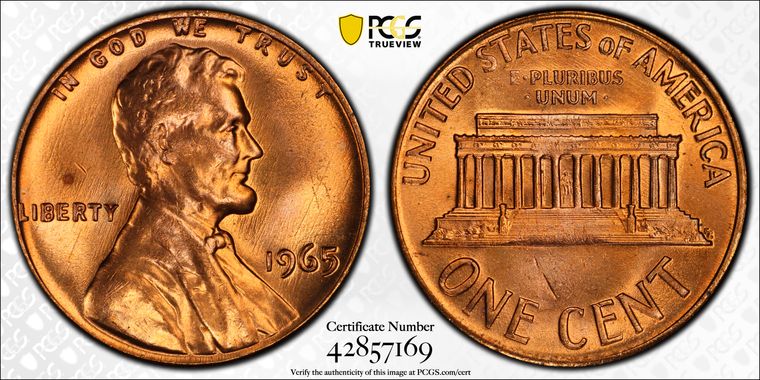 Cert 42857169 - Coin Image