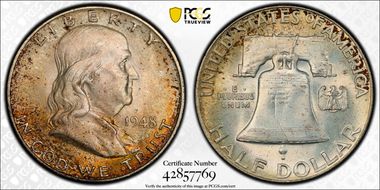 1948 50C MS66FBL