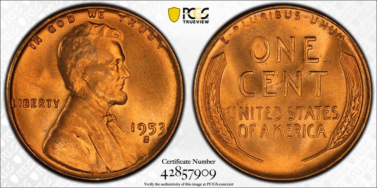 Cert 42857909 - Coin Image
