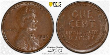 1926-S 1C XF45BN