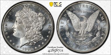 1899-O $1 MS66+