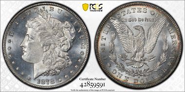 1878-S $1 MS63