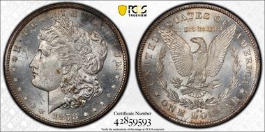 1878-CC $1 MS62