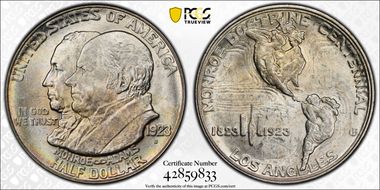 1923-S 50C Monroe MS63