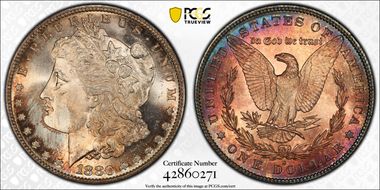 1880-S $1 MS65