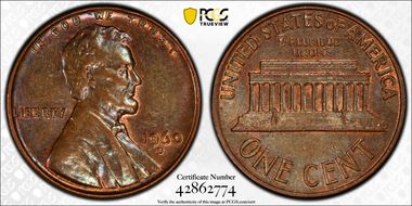 1960-D/D 1C DDO FS-101 Sm/Lg Date AU58BN