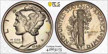 1942 10C PR66