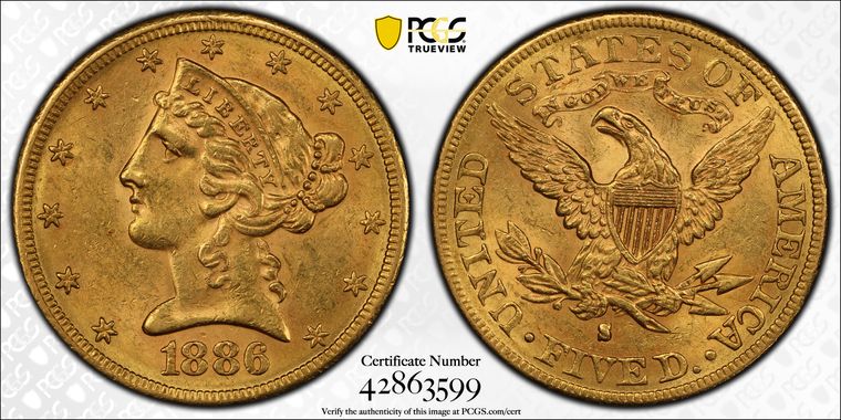 Cert 42863599 - Coin Image