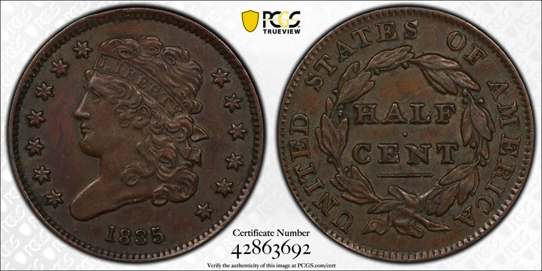 Cert 42863692 - Coin Image