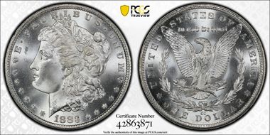 1883-CC $1 MS66