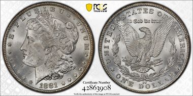 1881-CC $1 MS64