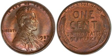 1927-D 1C MS64BN