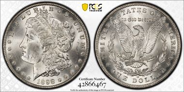 1898-O $1 MS64+