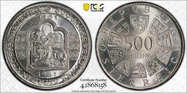 1981 500 Sch Verdun Altar MS66