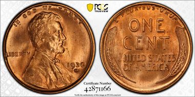 1930-S 1C MS66RD