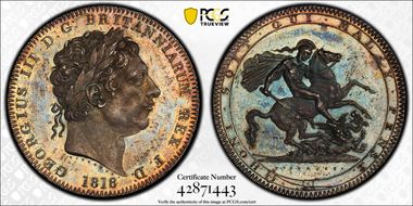 1818 Crown S-3787 LIX Edge MS61