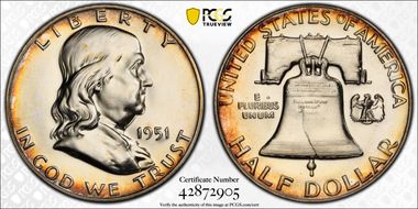1951 50C PR66