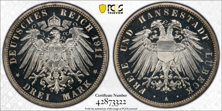 Cert 42873322 - Coin Image