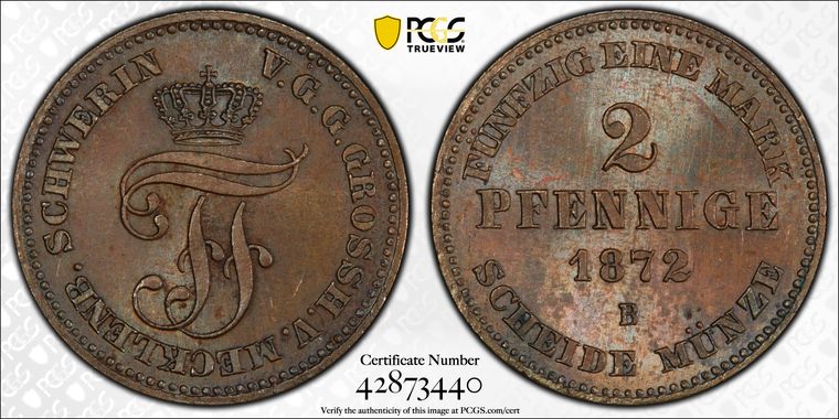Cert 42873440 - Coin Image