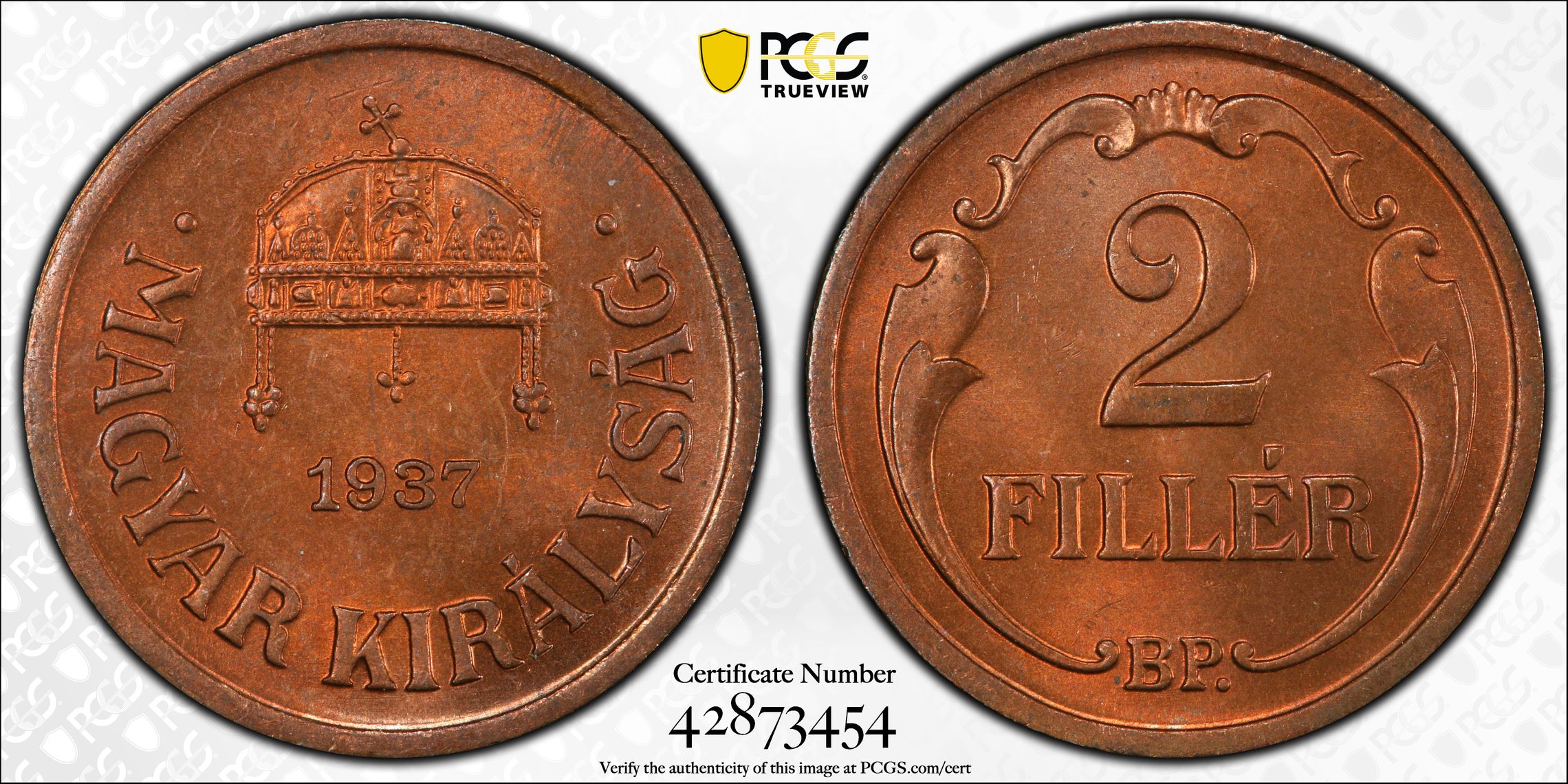 PCGS Certificate Verification Coin Details for Cert #42873454 PCGS Certificate Verification Coin Details for Cert #42873454