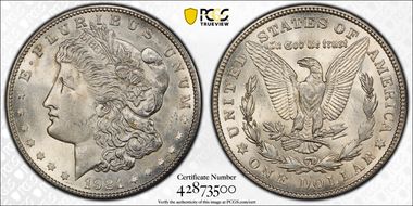 1921-S $1 MS63
