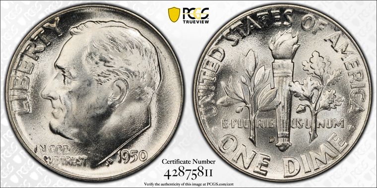 Cert 42875811 - Coin Image