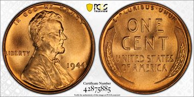 1944 1C MS67RD