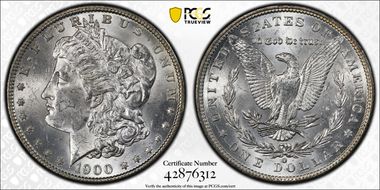 1900-O/CC $1 MS63
