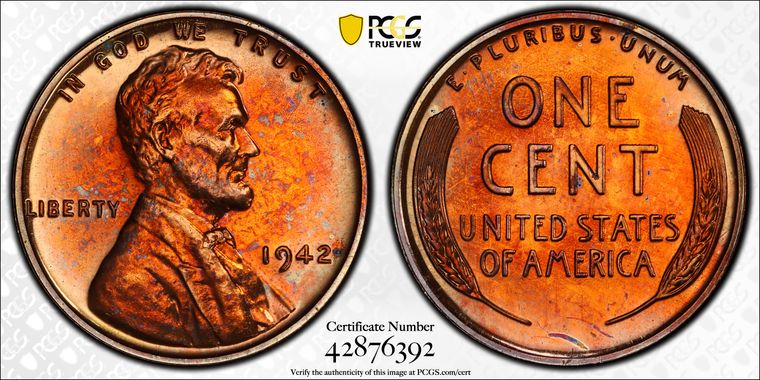 Cert 42876392 - Coin Image