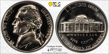 1940 5C Reverse of 1940 PR66