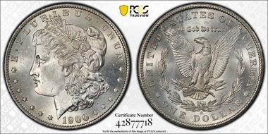 1900-S $1 MS64