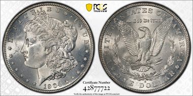 1904-S $1 MS63