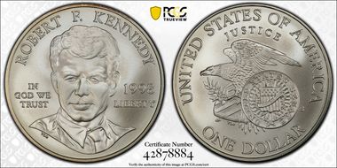 1998-S $1 RFK MS69