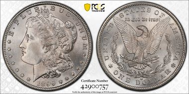 1899-O $1 MS66