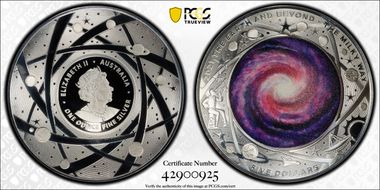 2021 $5 The Milky Way PR70DCAM