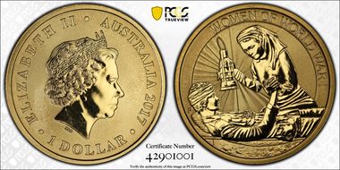2017-P $1 Women of WWI MS69