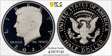 2021-S 50C First Strike PR69DCAM