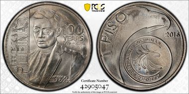 2016 Piso Horacio Dela Costa MS64