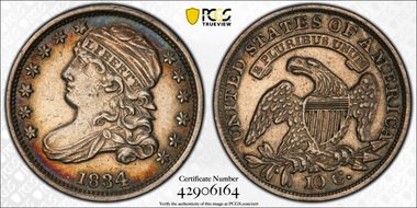 1834 10C Large 4 N1