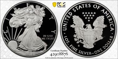 2019-S $1 Silver Eagle Limited Edition Proof Set PR69DCAM