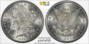 1884-CC $1 MS64